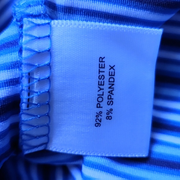 Peter Millar Clifton Performance Jersey in Mako Blue - Picture 12 of 12